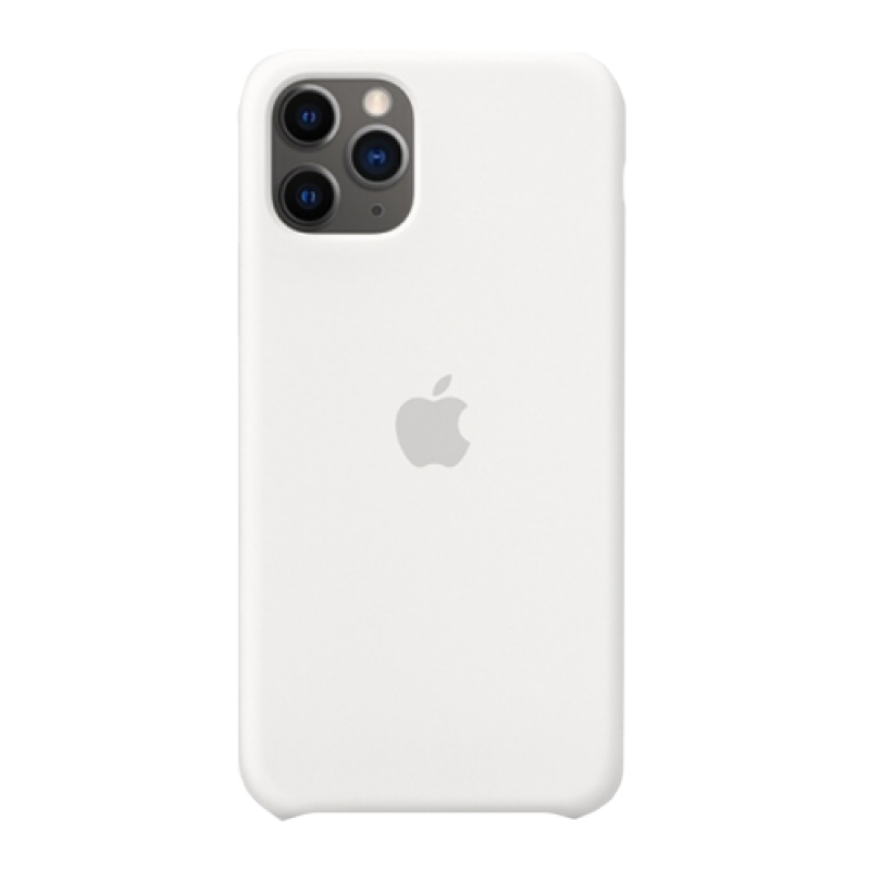 Накладка Apple iPhone 11 Pro Silicon Case (Белый)