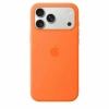 Чехол Apple iPhone 17 Pro Max Silicone Case MagSafe (Orange)